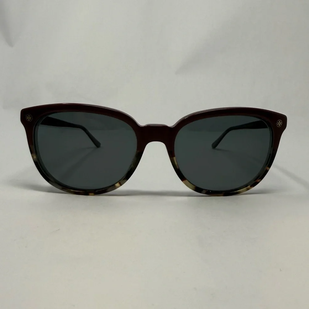 Tory Burch Burgundy & Tortoise Shell TY7131 Style Sunglasses